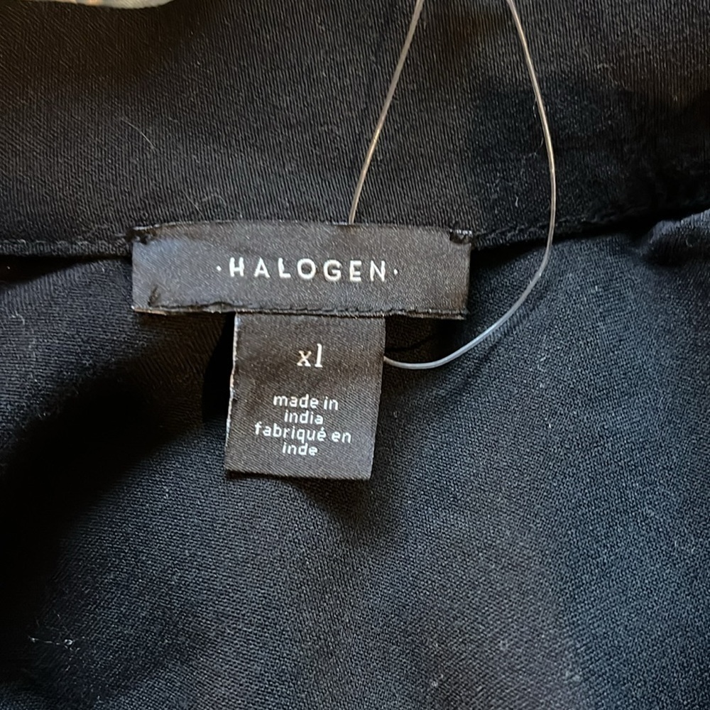Halogen long sleeve black jumpsuit​​​ - Picture 7 of 8